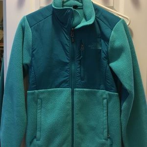 Aqua North Face Jacket